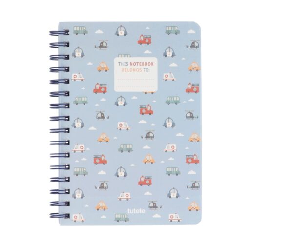 Libreta Escolar City Cars