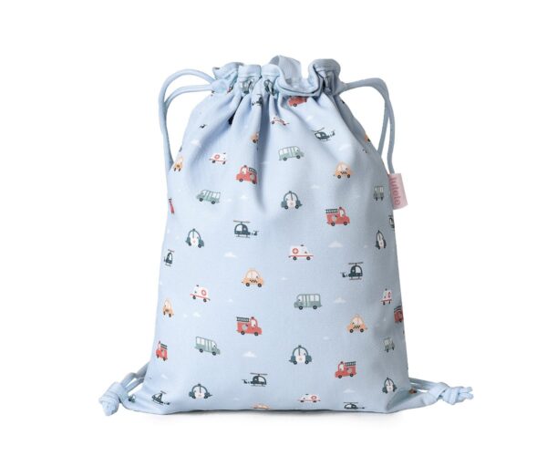 Mochila Saco Tela City Cars
