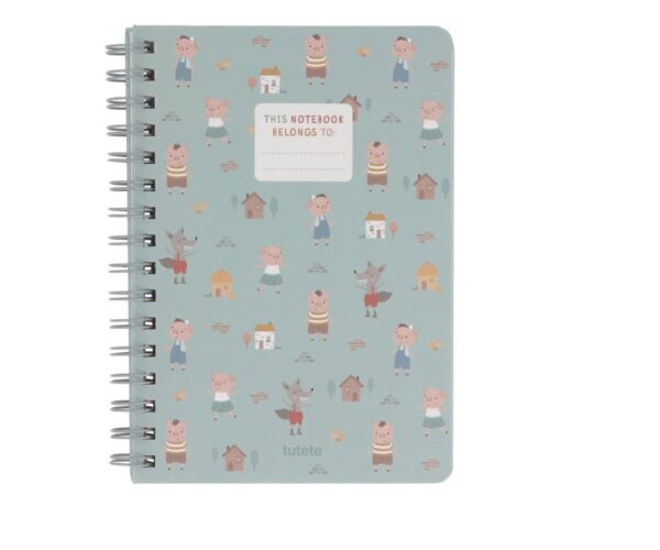 Libreta Escolar The Three Little Pigs